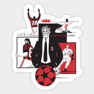 GO MILAN Sticker